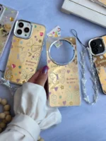 قاب نقاشی پروانه آینه ای با آویز سامسونگ و شیائومی (کدC2056) - تصویر 4