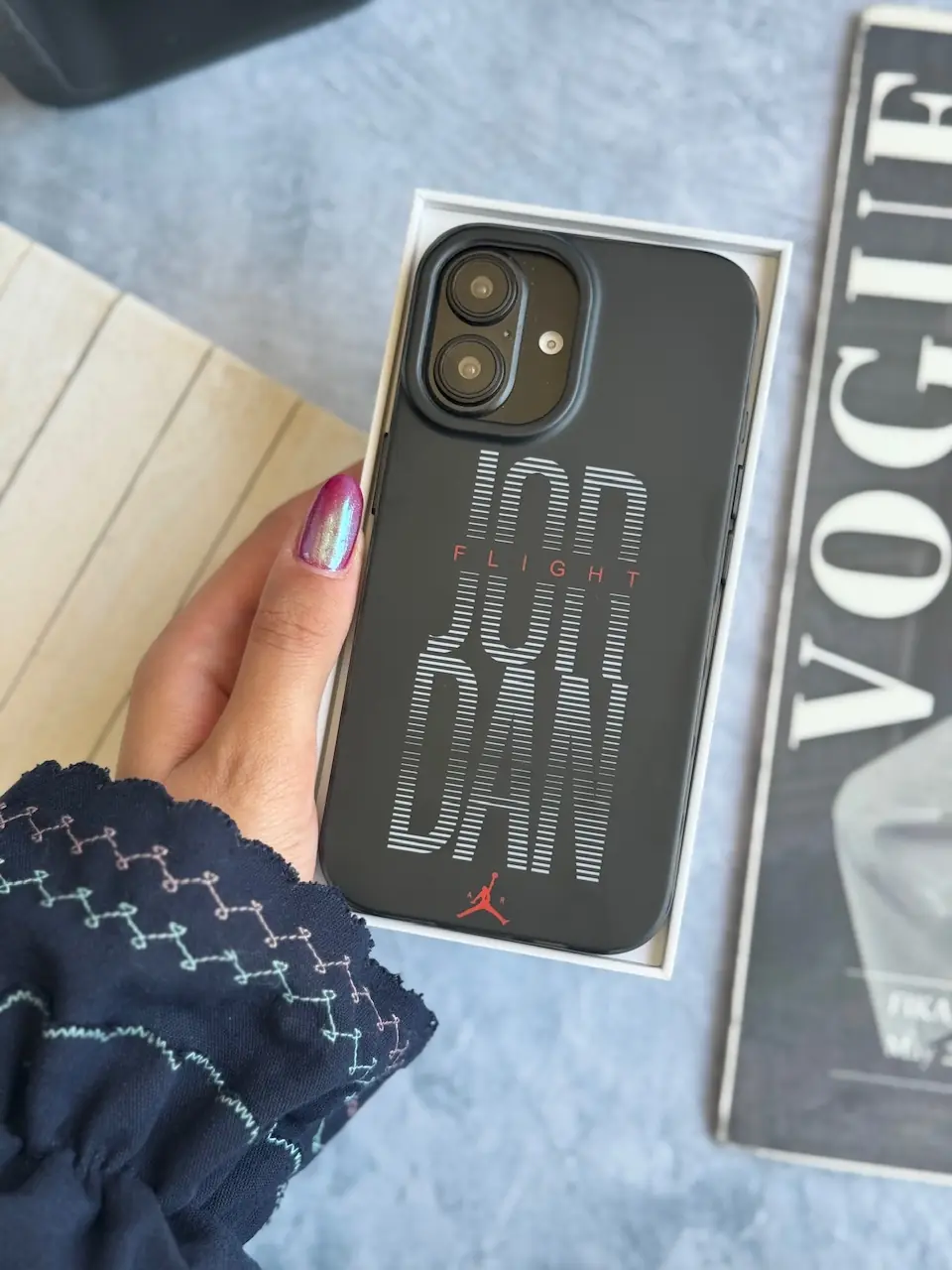 d3a390 قاب Jordan Flight (کدC2055) - تصویر 1